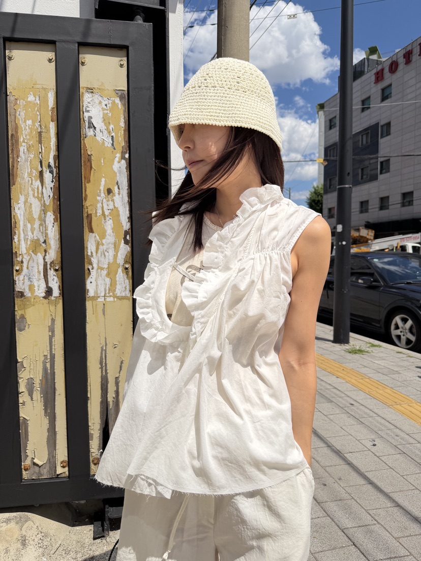 FRANC—L韓國直郵女裝新品26夏季職業襯衫蕾絲衫不含內搭BLFRANC襯衫/蕾絲衫