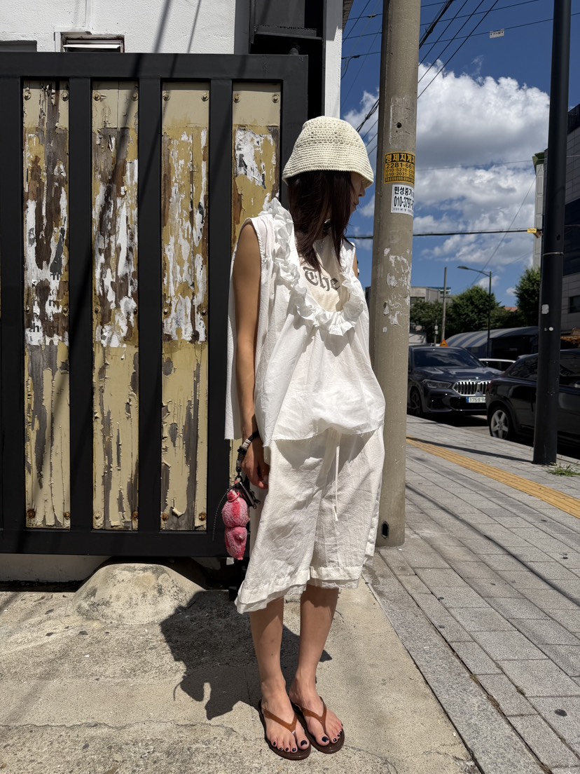 FRANC—L韓國直郵女裝新品26夏季職業襯衫蕾絲衫不含內搭BLFRANC襯衫/蕾絲衫