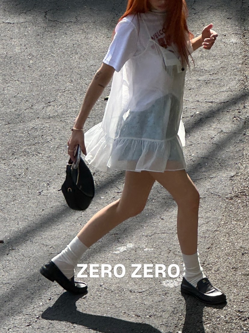 ZEROZERO韓國直郵實拍女裝新款推薦26春夏連衣裙不含內搭層疊ZEROZERO連衣裙