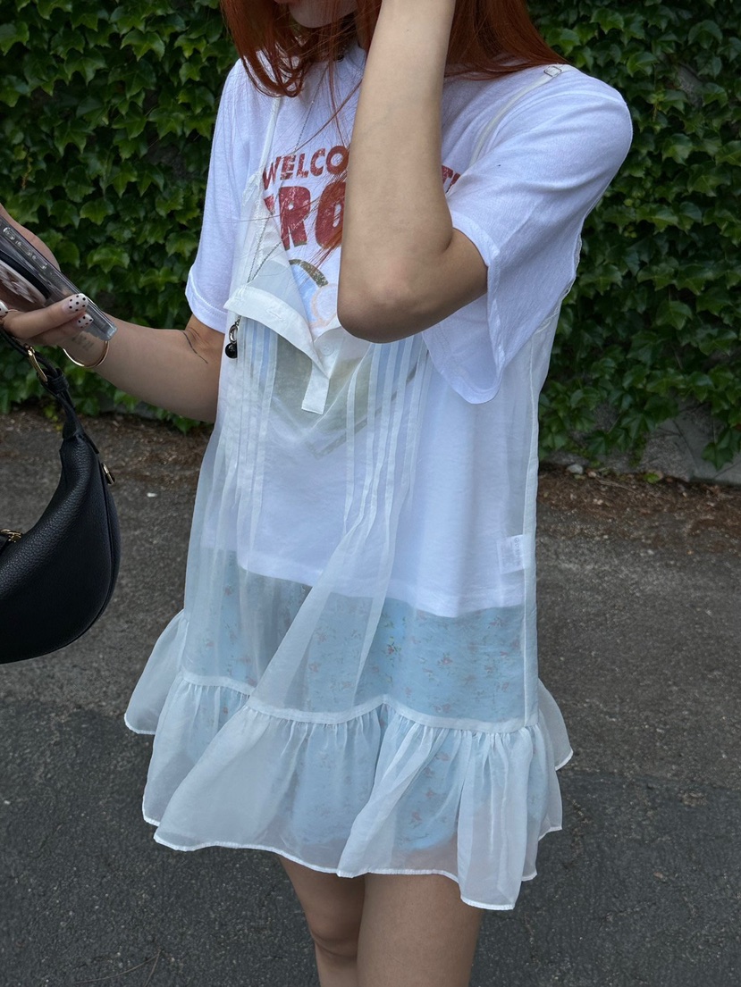 ZEROZERO韓國直郵實拍女裝新款推薦26春夏連衣裙不含內搭層疊ZEROZERO連衣裙
