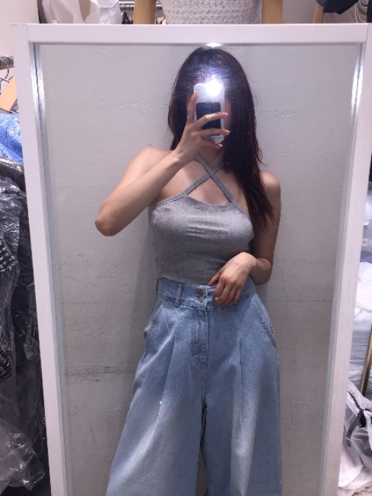 mars韓國東大門直郵女裝新品26春夏26夏季職業時尚吊帶背心mars吊帶/背心