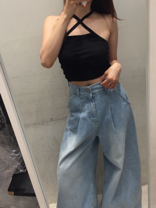 mars韓國東大門直郵女裝新品26春夏26夏季職業時尚吊帶背心mars吊帶/背心圖色3