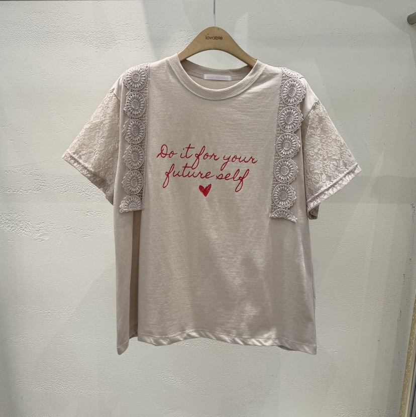 LOVABLE-L東大門實拍韓國女裝新品時尚職業休閑人氣26夏季T恤LOVABLE-LT恤圖色2