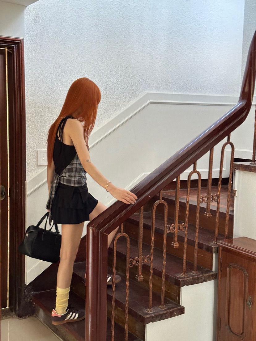 ZEROZERO韓國代購女裝新款26夏季熱賣時尚裙褲荷葉邊層疊ZEROZERO裙褲