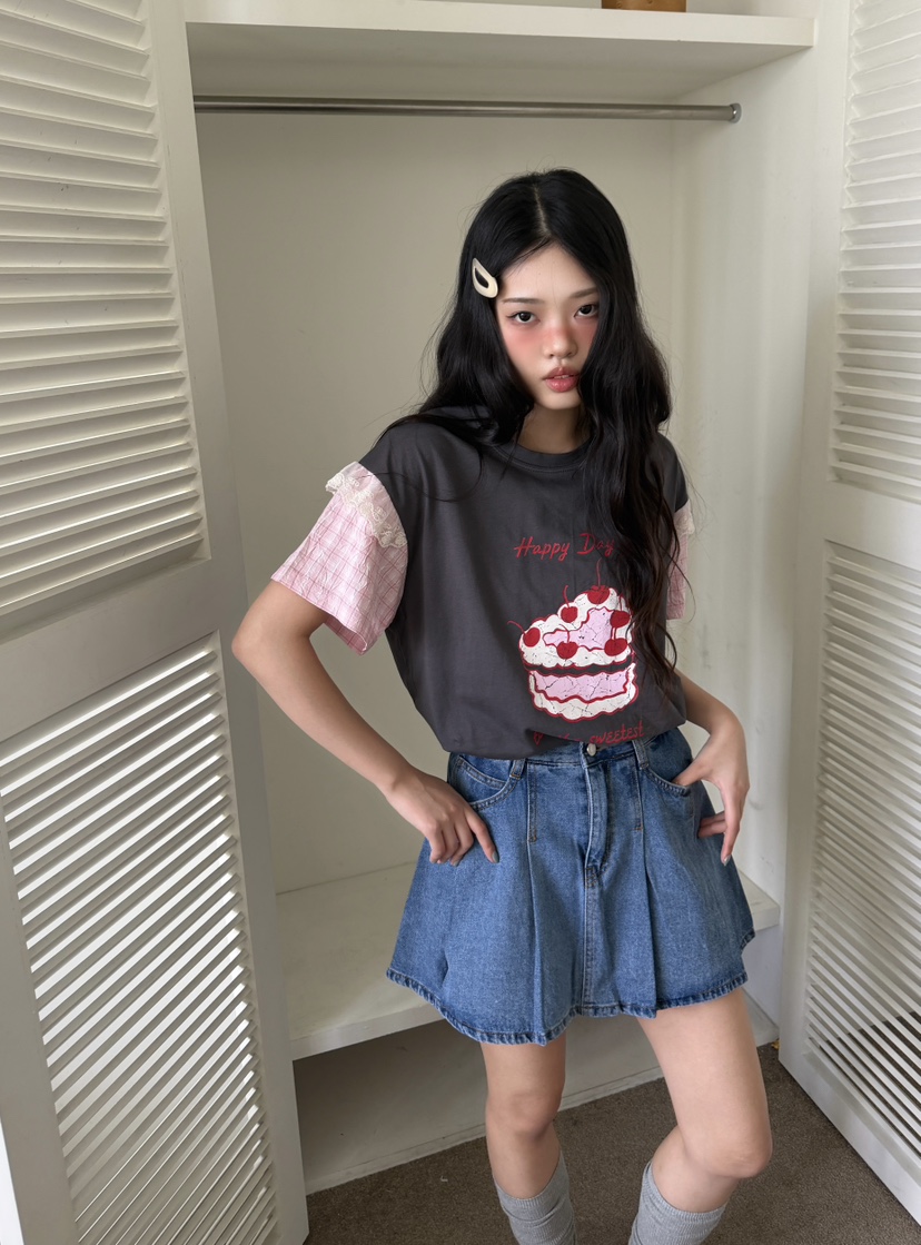 LOVABLE-L韓國直郵實拍女士新品職業人氣熱賣休閑26夏季T恤LOVABLE-LT恤