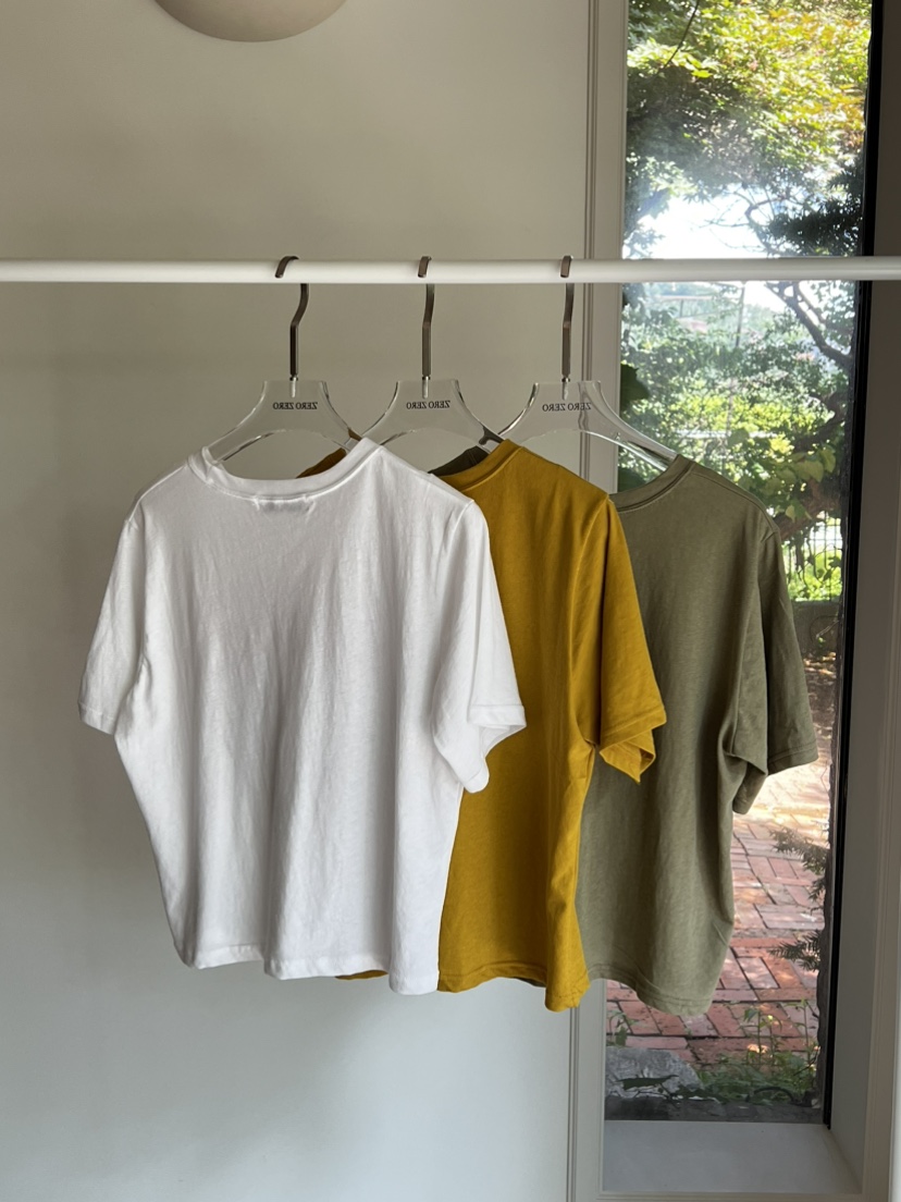 ZEROZERO韓國東大門代購女裝新品26春夏休閑熱賣26夏季T恤ZEROZEROT恤