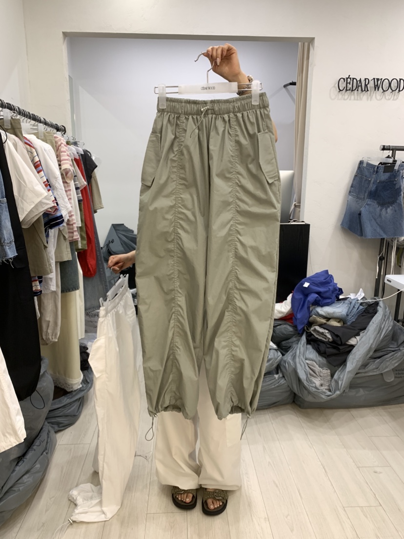 CEDARWOOD韓國代購女士新款熱賣推薦人氣時尚26春夏休閑褲CEDAR WOOD休閑褲圖色2