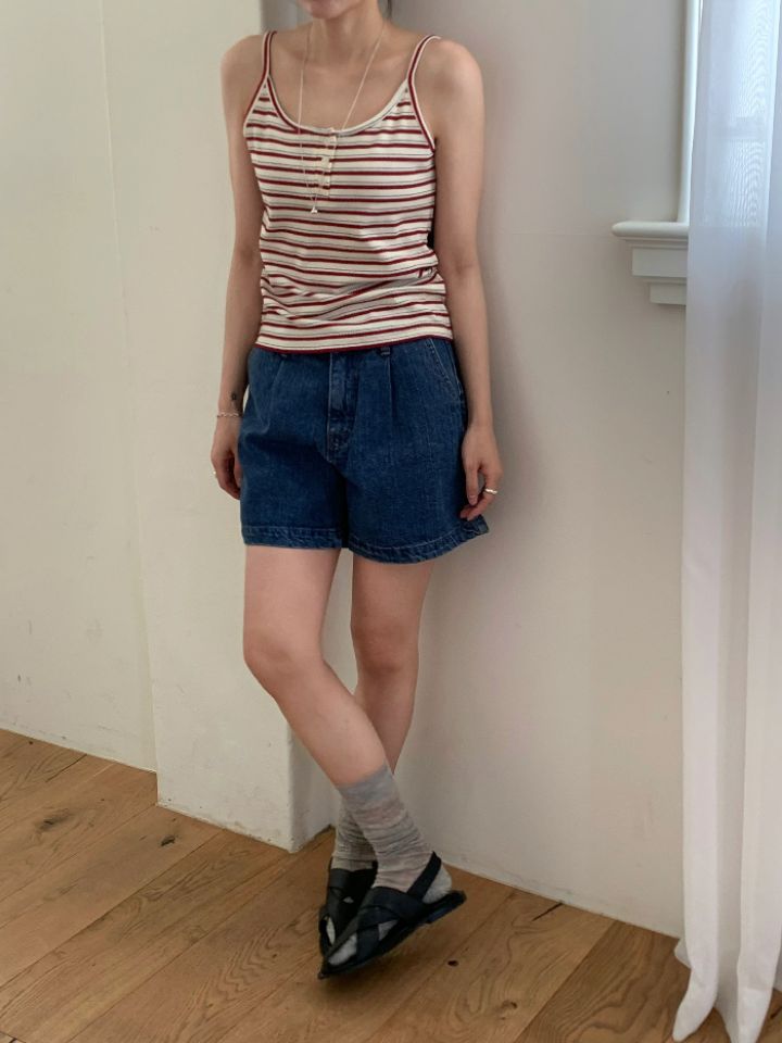 KOMOREBI韓國東大門代購女士新款26夏季人氣26春夏吊帶背心KOMOREBI吊帶/背心