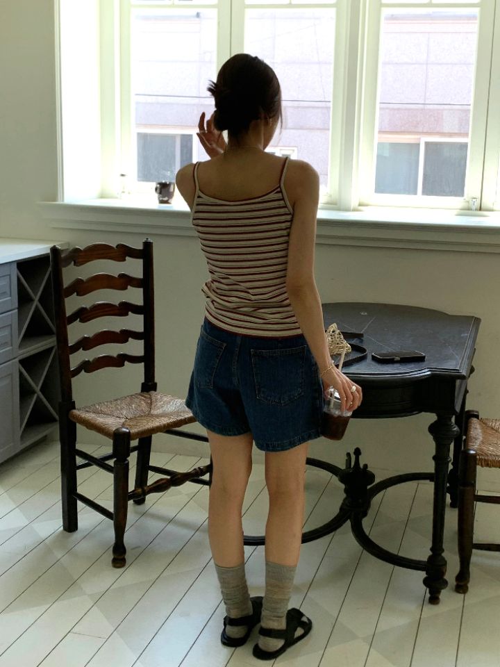 KOMOREBI韓國東大門代購女士新款26夏季人氣26春夏吊帶背心KOMOREBI吊帶/背心