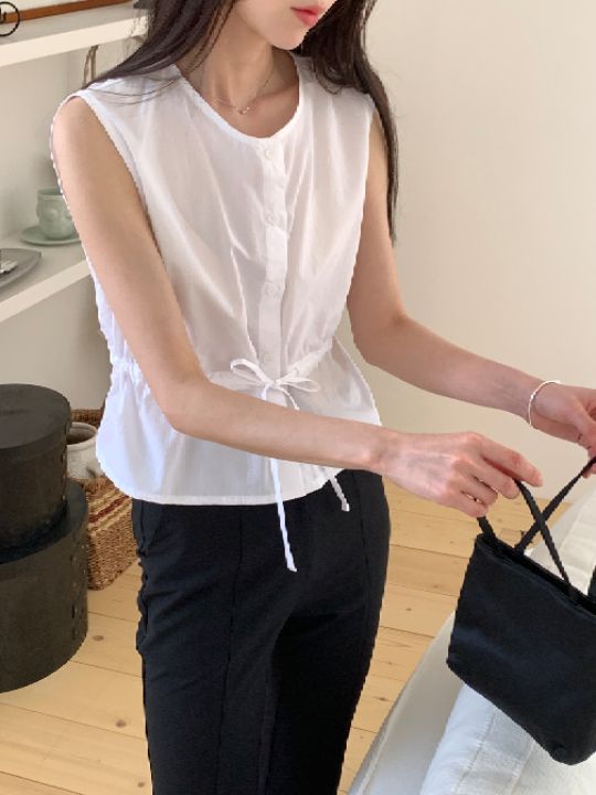 KOMOREBI韓國直郵實拍女裝新品26夏季時尚推薦襯衫蕾絲衫KOMOREBI襯衫/蕾絲衫