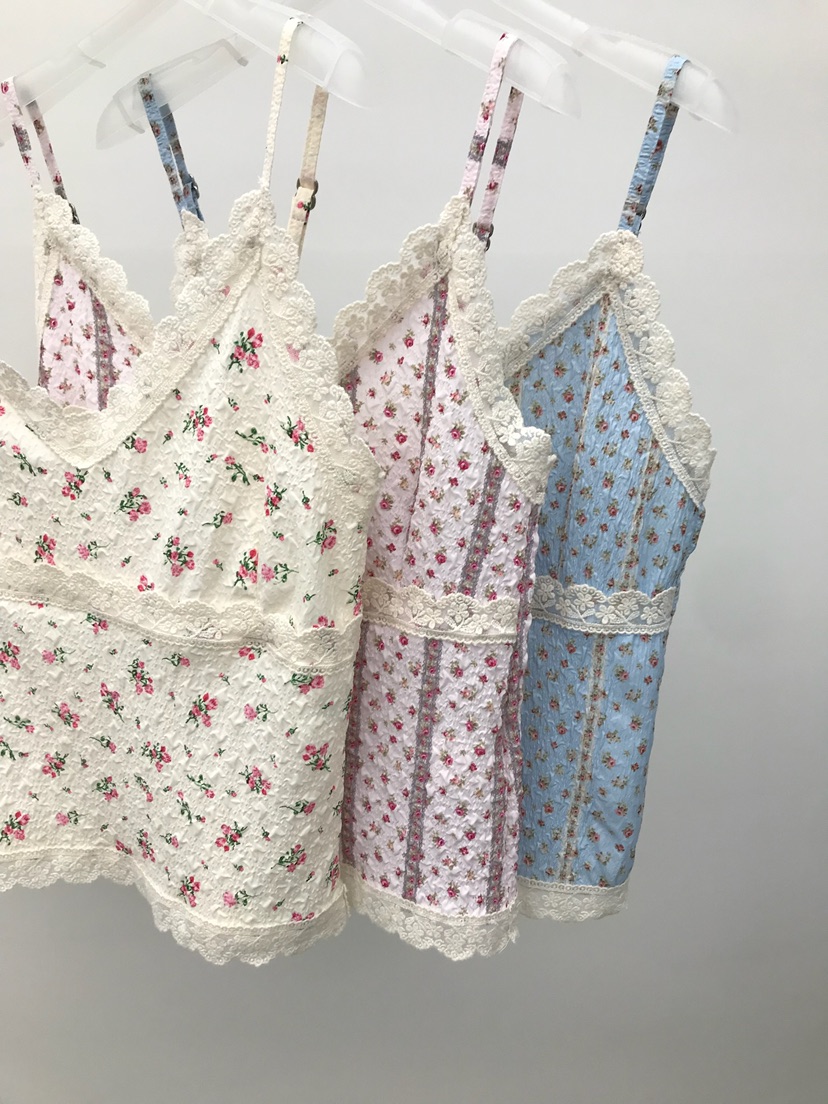 ESCHER韓國直郵女士新款26夏季人氣推薦熱賣休閑吊帶背心BLESCHER吊帶/背心