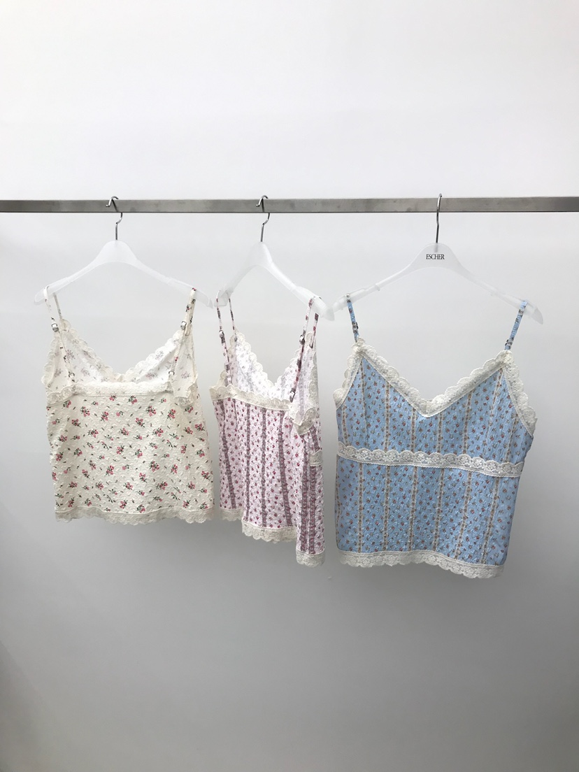 ESCHER韓國直郵女士新款26夏季人氣推薦熱賣休閑吊帶背心BLESCHER吊帶/背心
