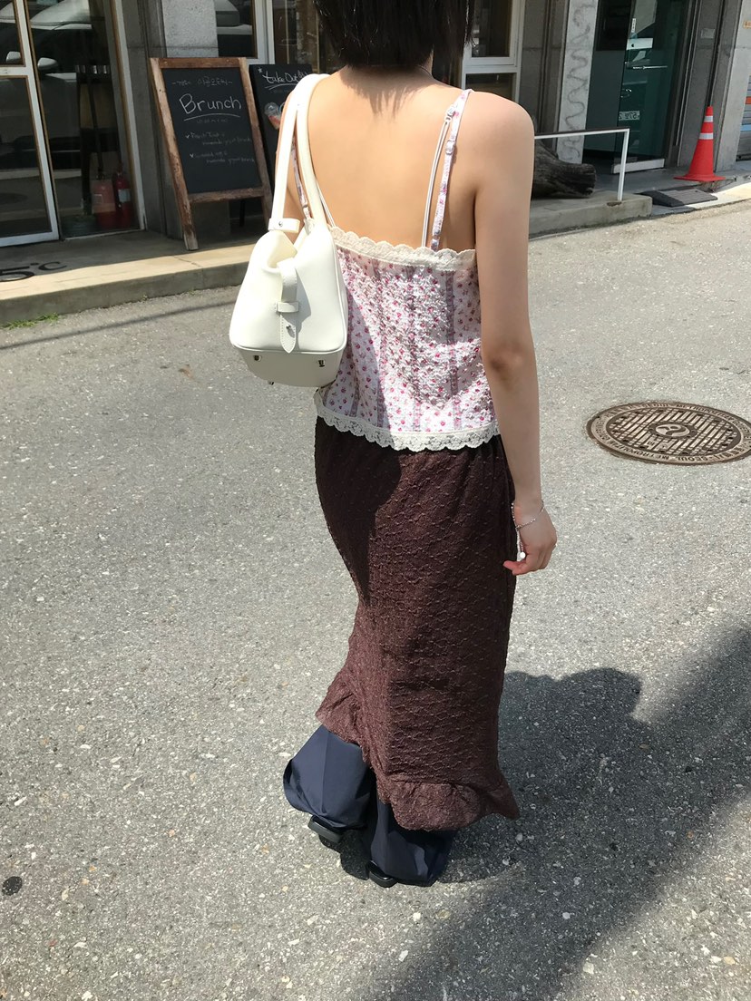 ESCHER韓國直郵女士新款26夏季人氣推薦熱賣休閑吊帶背心BLESCHER吊帶/背心
