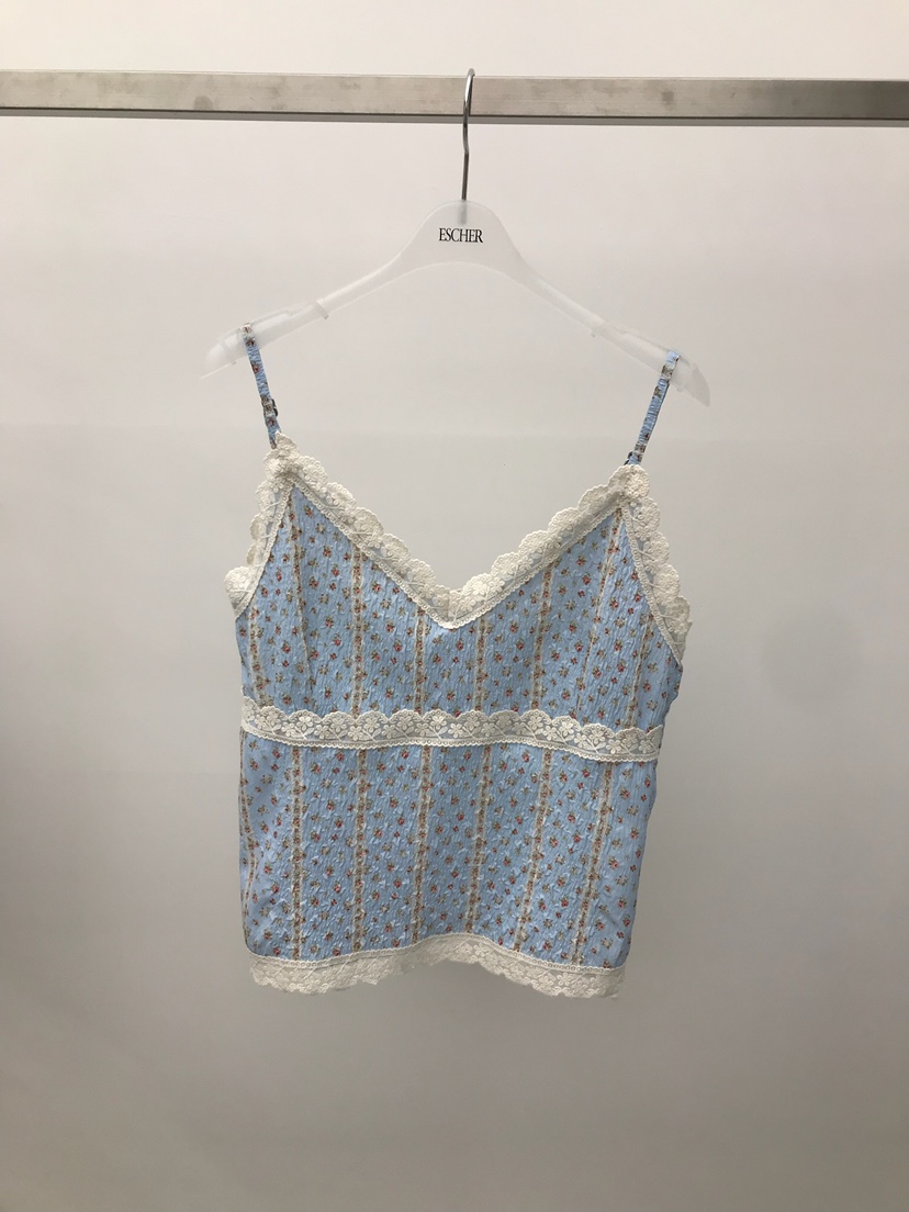 ESCHER韓國直郵女士新款26夏季人氣推薦熱賣休閑吊帶背心BLESCHER吊帶/背心圖色2