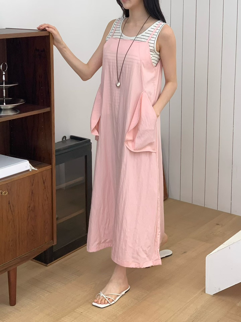 BINUS東大門實拍韓國女裝新款職業推薦26夏季連衣裙不含內搭BINUS連衣裙