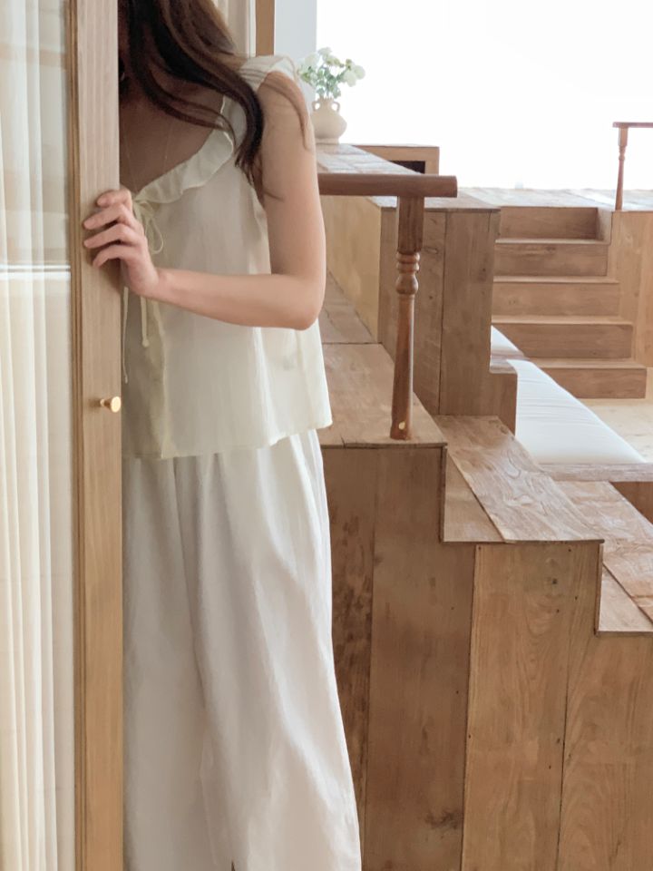 CRONG東大門實拍韓國女裝新品職業26夏季人氣吊帶背心無袖CRONG吊帶/背心