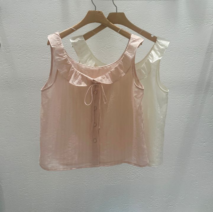 CRONG東大門實拍韓國女裝新品職業26夏季人氣吊帶背心無袖CRONG吊帶/背心