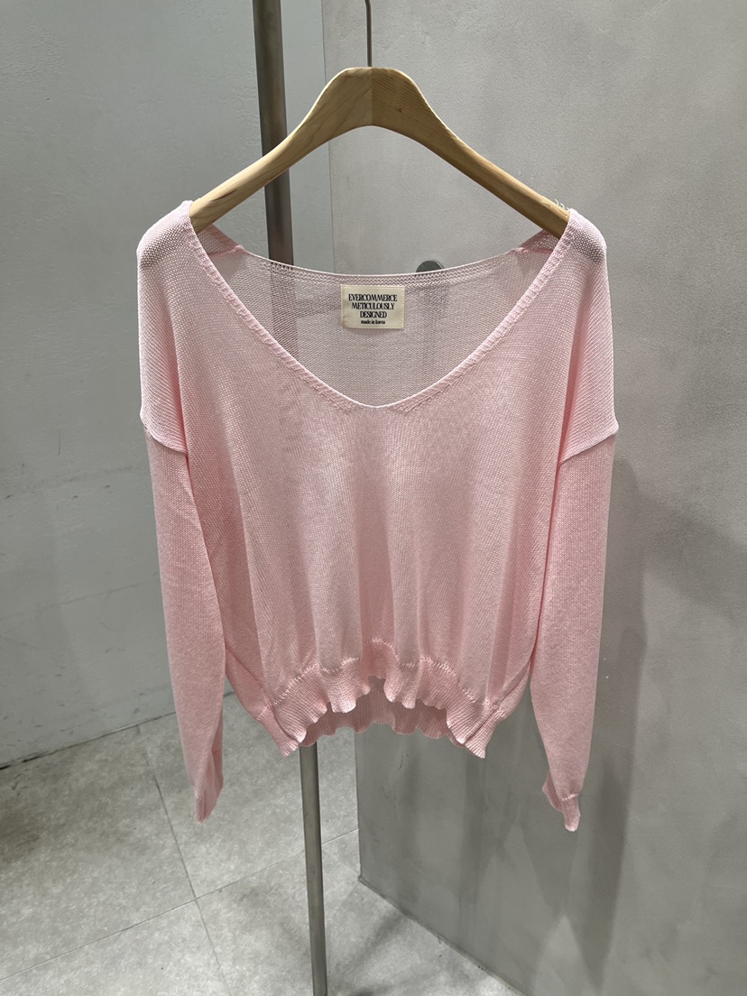 EVERCOMMERCE METICULOUSLY DESIGNED韓國東大門直郵女裝新款時尚針織衫EVERCOMMERCE METICULOUSLY DESIGNED針織衫圖色3
