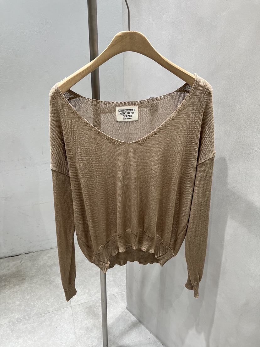 EVERCOMMERCE METICULOUSLY DESIGNED韓國東大門直郵女裝新款時尚針織衫EVERCOMMERCE METICULOUSLY DESIGNED針織衫圖色5