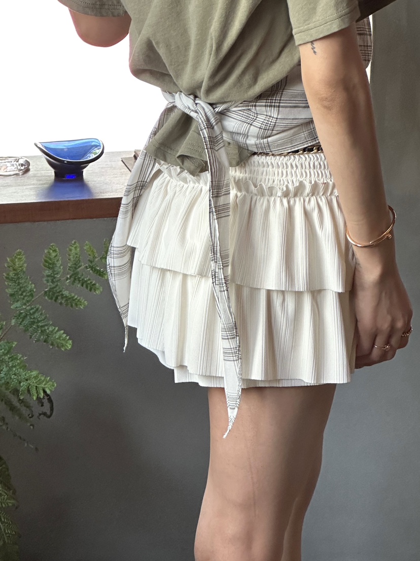 ZEROZERO韓國直郵實拍女裝新品休閑吊帶背心不含內搭格紋ZEROZERO吊帶/背心