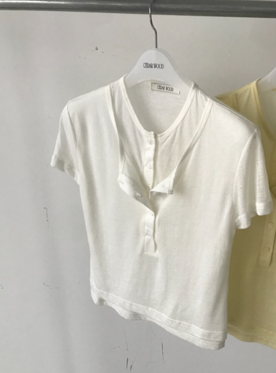 CEDARWOOD韓國直郵女士新品26夏季職業休閑時尚熱賣推薦T恤CEDAR WOODT恤圖色3