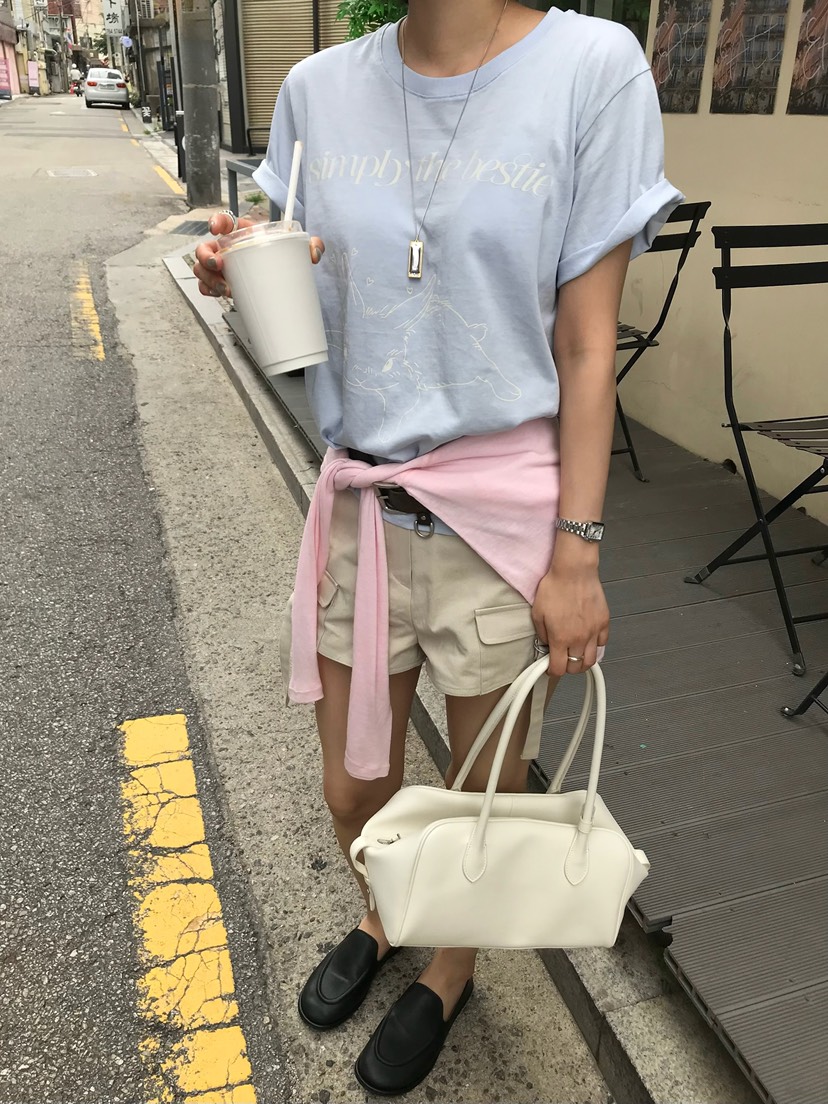 ESCHER韓國直郵實拍女士新款推薦時尚26夏季職業休閑T恤羊毛ESCHERT恤