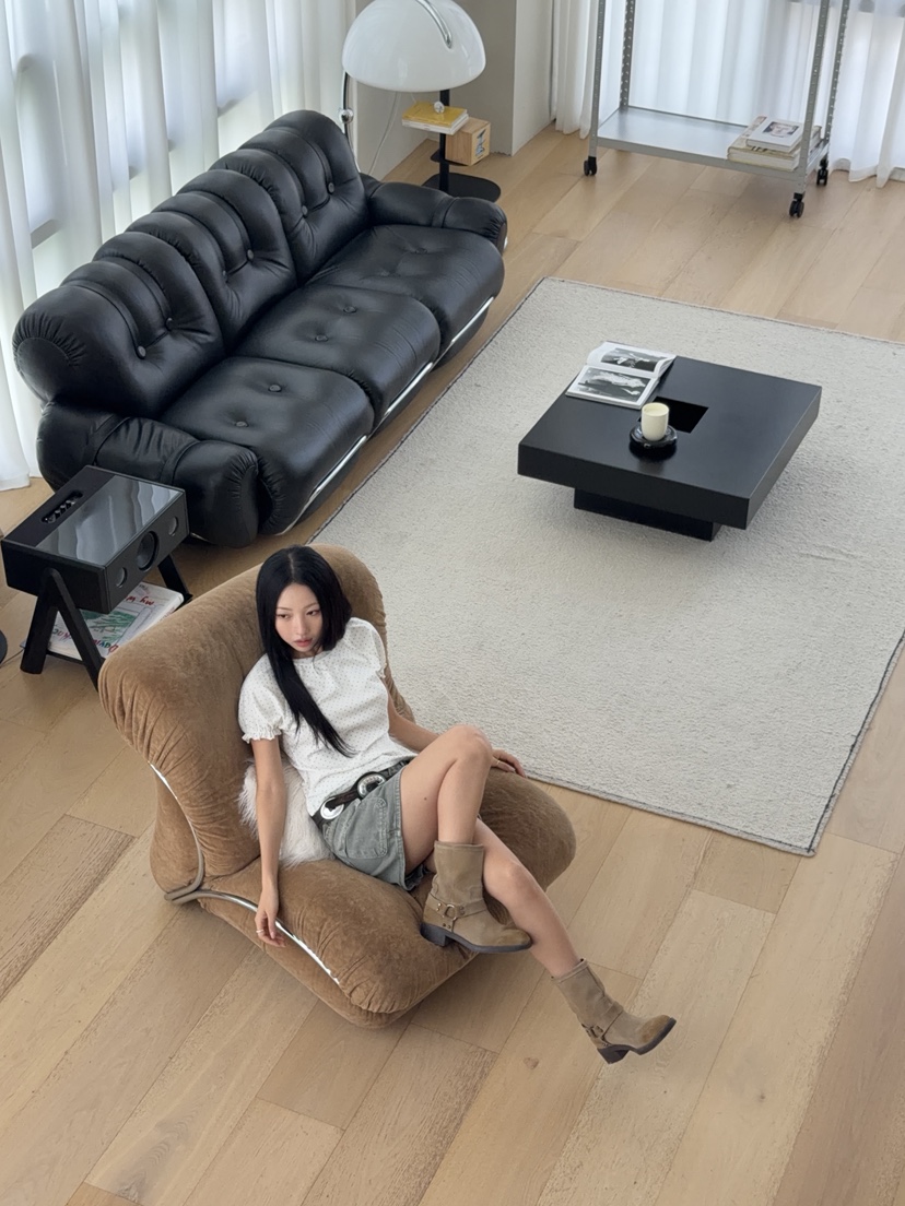 SUNDER MARKET韓國東大門直郵女裝新品職業時尚26夏季T恤SUNDER MARKETT恤