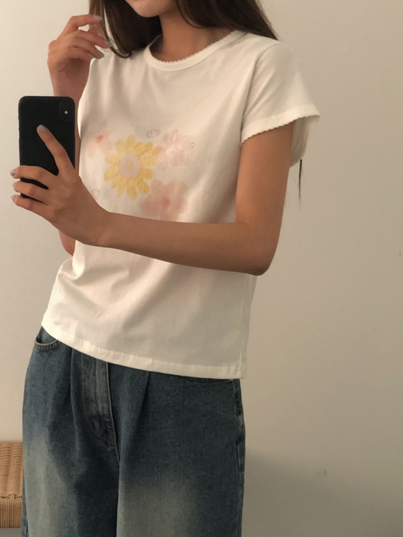 ONDO-P韓國東大門代購女裝新品26夏季職業休閑推薦時尚T恤ONDO-PT恤