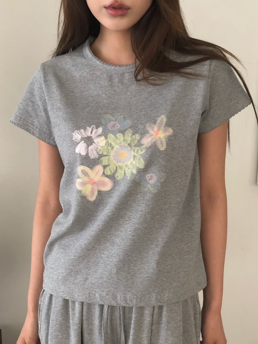 ONDO-P韓國東大門代購女裝新品26夏季職業休閑推薦時尚T恤ONDO-PT恤