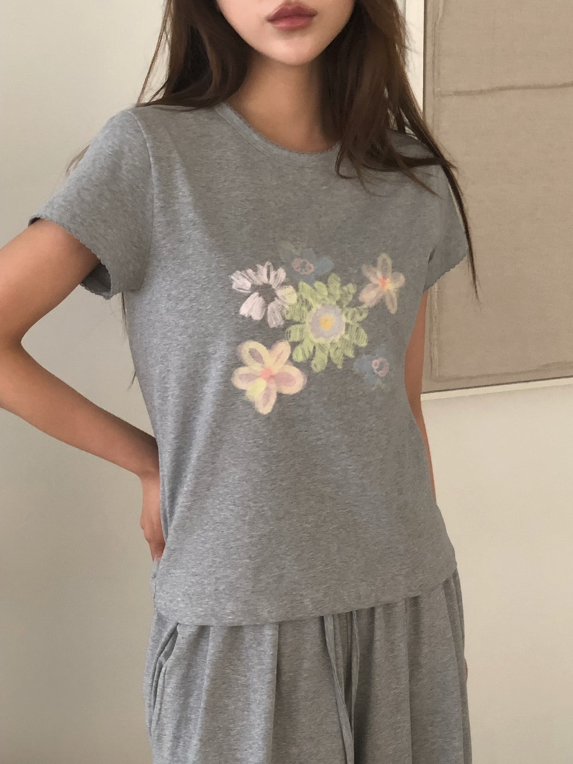 ONDO-P韓國東大門代購女裝新品26夏季職業休閑推薦時尚T恤ONDO-PT恤