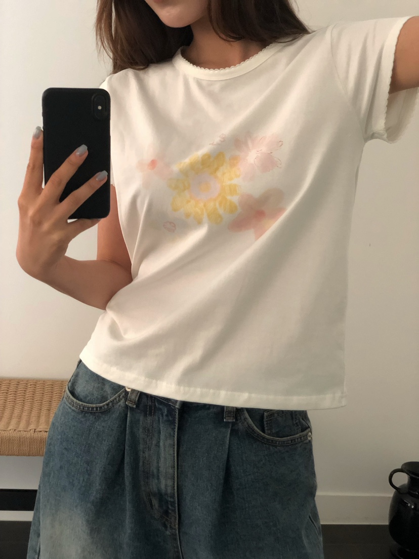 ONDO-P韓國東大門代購女裝新品26夏季職業休閑推薦時尚T恤ONDO-PT恤圖色2