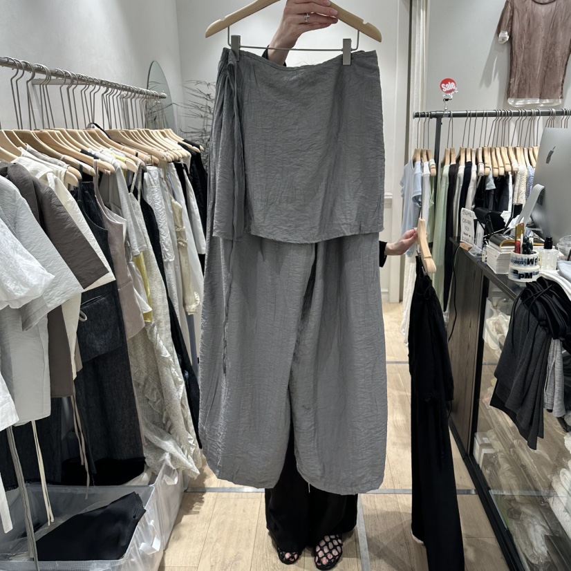DDAY韓國直郵實拍女裝新品26夏季時尚熱賣26春夏推薦裙褲DDAY裙褲圖色2