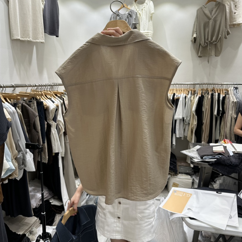 G.I-L韓國直郵實拍女裝新品推薦26春夏熱賣馬甲不含內搭BLG.I-L馬甲