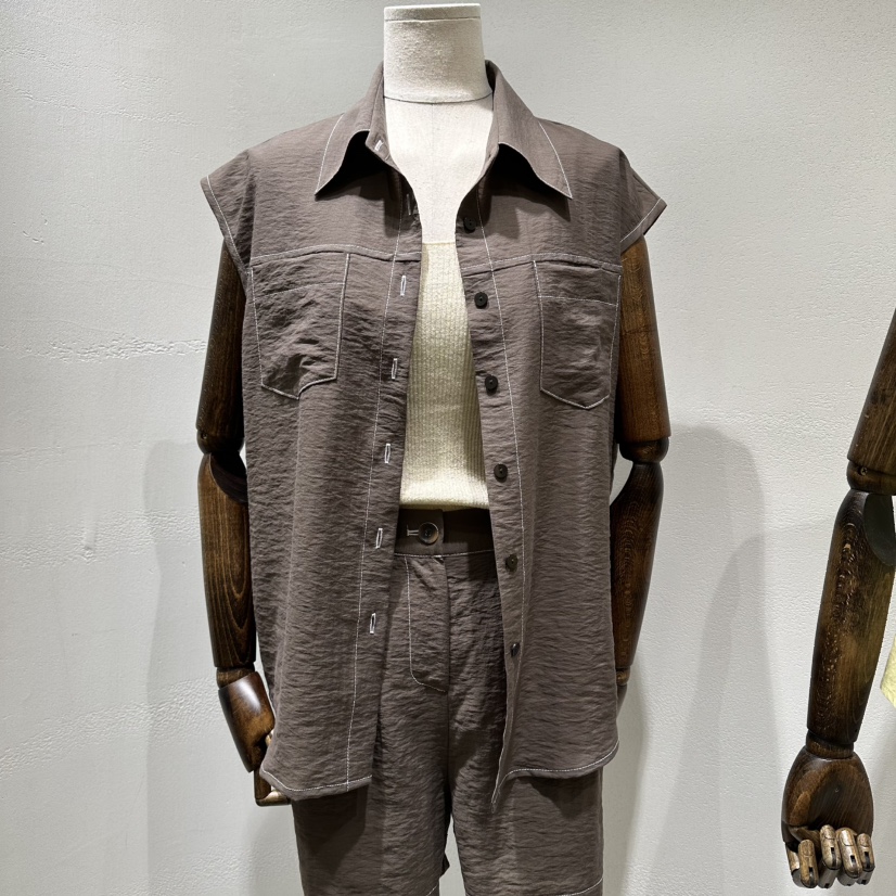 G.I-L韓國直郵實拍女裝新品推薦26春夏熱賣馬甲不含內搭BLG.I-L馬甲圖色1