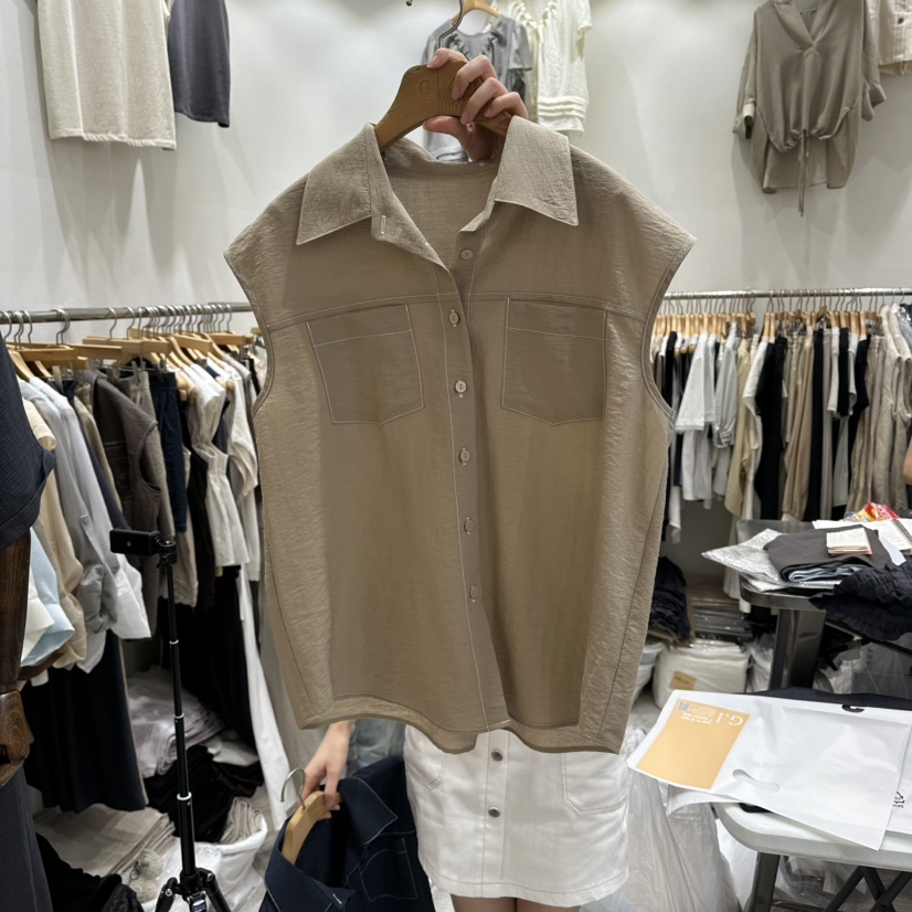 G.I-L韓國直郵實拍女裝新品推薦26春夏熱賣馬甲不含內搭BLG.I-L馬甲圖色3