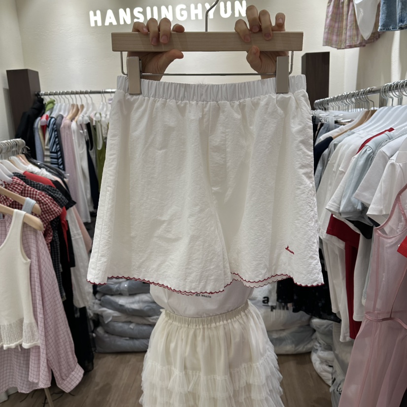 HANSUNGHYUN韓國代購女士新款休閑26夏季推薦熱賣人氣短褲HANSUNGHYUN短褲圖色1