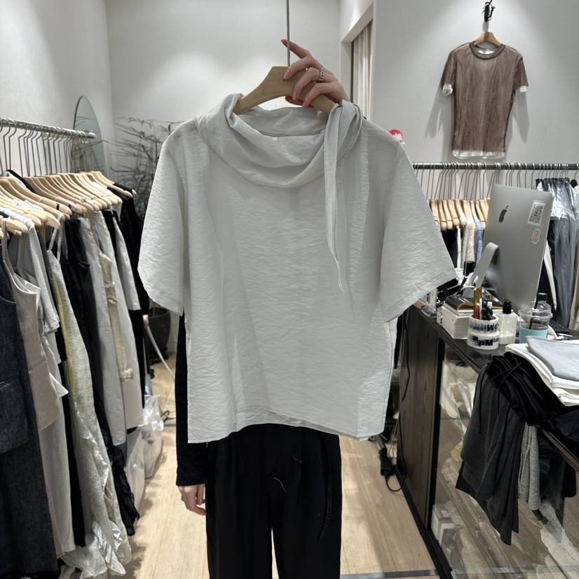 DDAY韓國直郵女士新品人氣26春夏26夏季推薦時尚襯衫蕾絲衫DDAY襯衫/蕾絲衫圖色1
