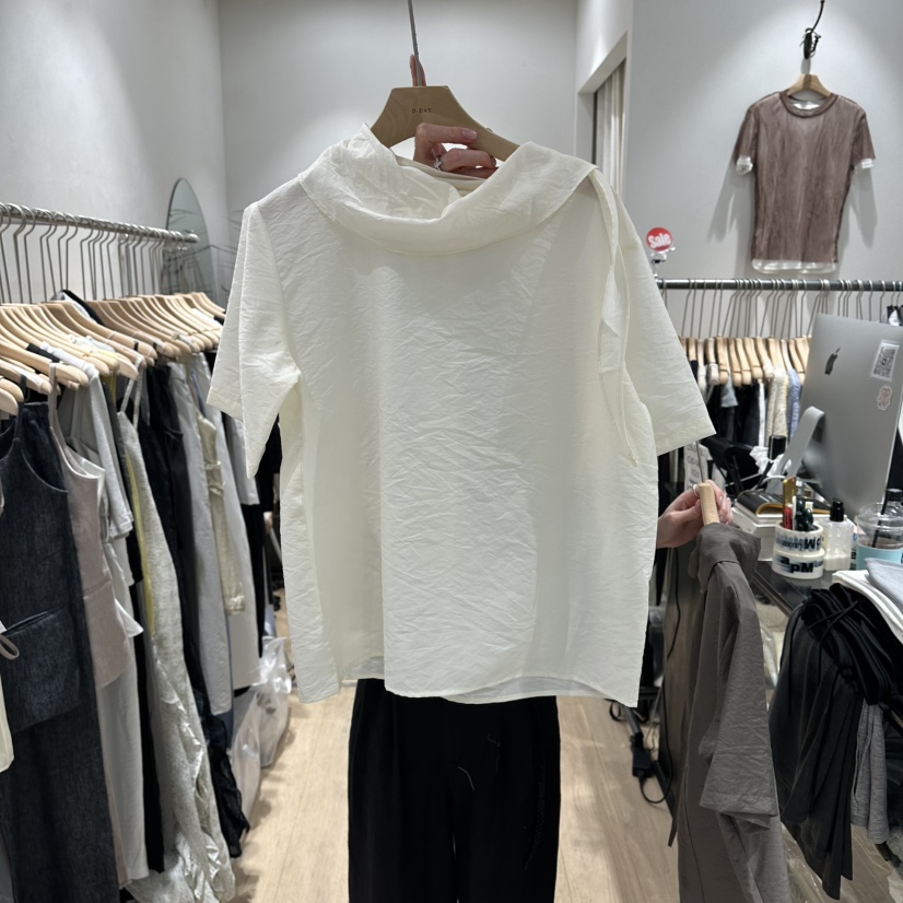 DDAY韓國直郵女士新品人氣26春夏26夏季推薦時尚襯衫蕾絲衫DDAY襯衫/蕾絲衫圖色2