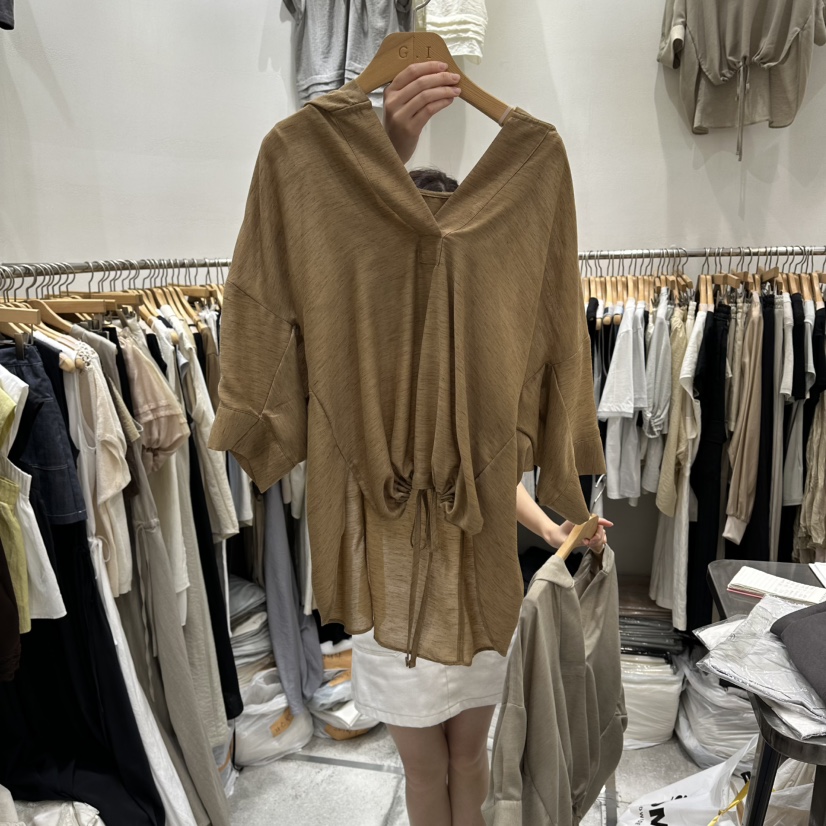 G.I-L東大門實拍韓國女裝新品推薦26春夏職業襯衫蕾絲衫G.I-L襯衫/蕾絲衫圖色4