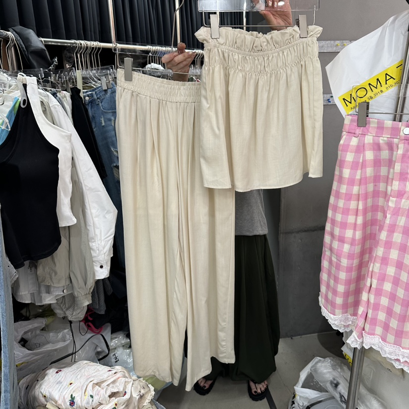 MOMAZU韓國東大門直郵女裝新款26春夏熱賣時尚人氣套裝套裝MOMAZU套裝圖色1