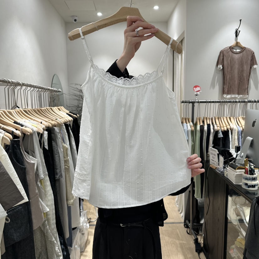 DDAY韓國直郵女士新品熱賣休閑時尚26春夏26夏季吊帶背心DDAY吊帶/背心