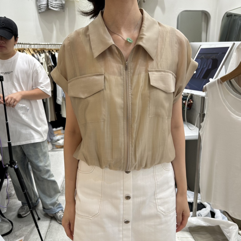 G.I-L韓國代購女士新款推薦職業26夏季26春夏馬甲不含內搭G.I-L馬甲圖色2