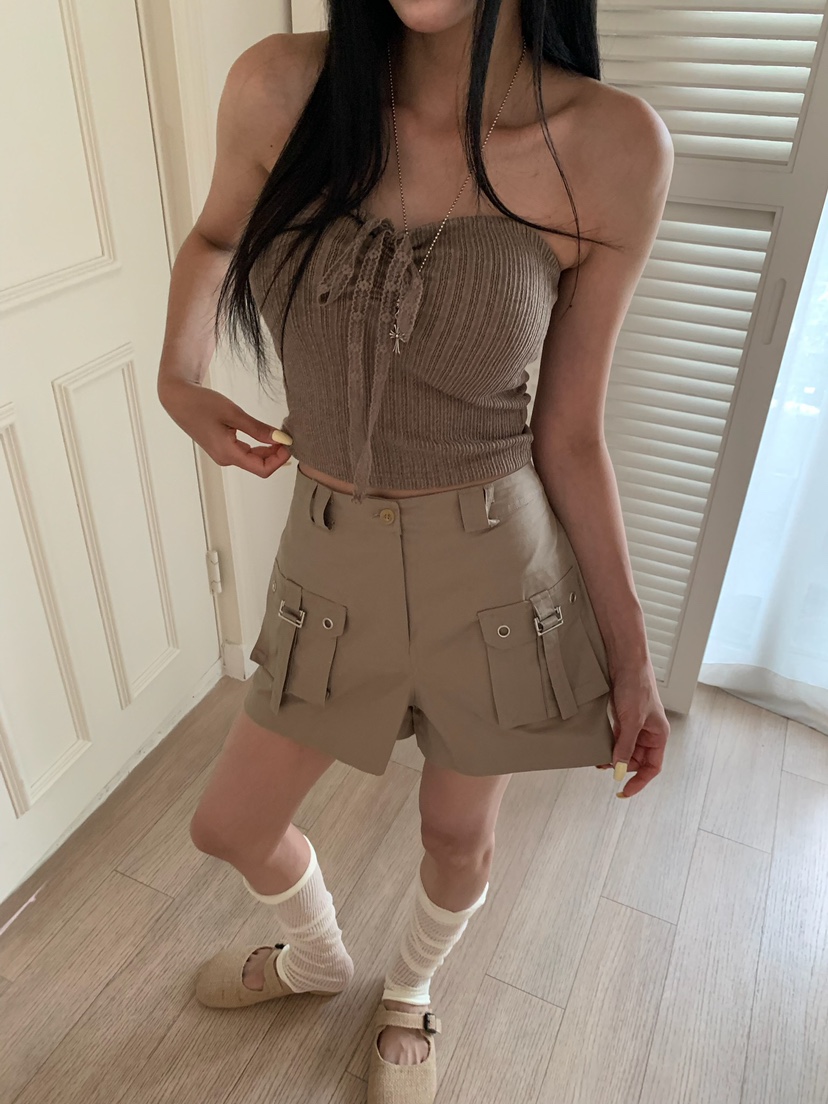 BADCALM東大門實拍韓國女士新款人氣時尚熱賣吊帶背心蕾絲BADCALM吊帶/背心