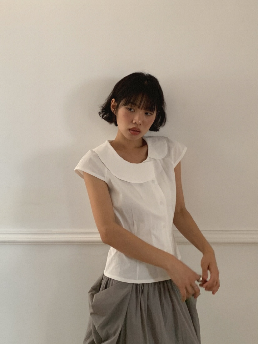 MOSMOS韓國代購女裝新品休閑26夏季26春夏職業襯衫蕾絲衫BLMOSMOS襯衫/蕾絲衫