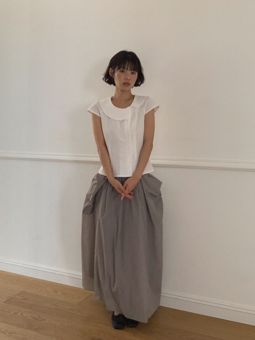 MOSMOS韓國代購女裝新品休閑26夏季26春夏職業襯衫蕾絲衫BLMOSMOS襯衫/蕾絲衫