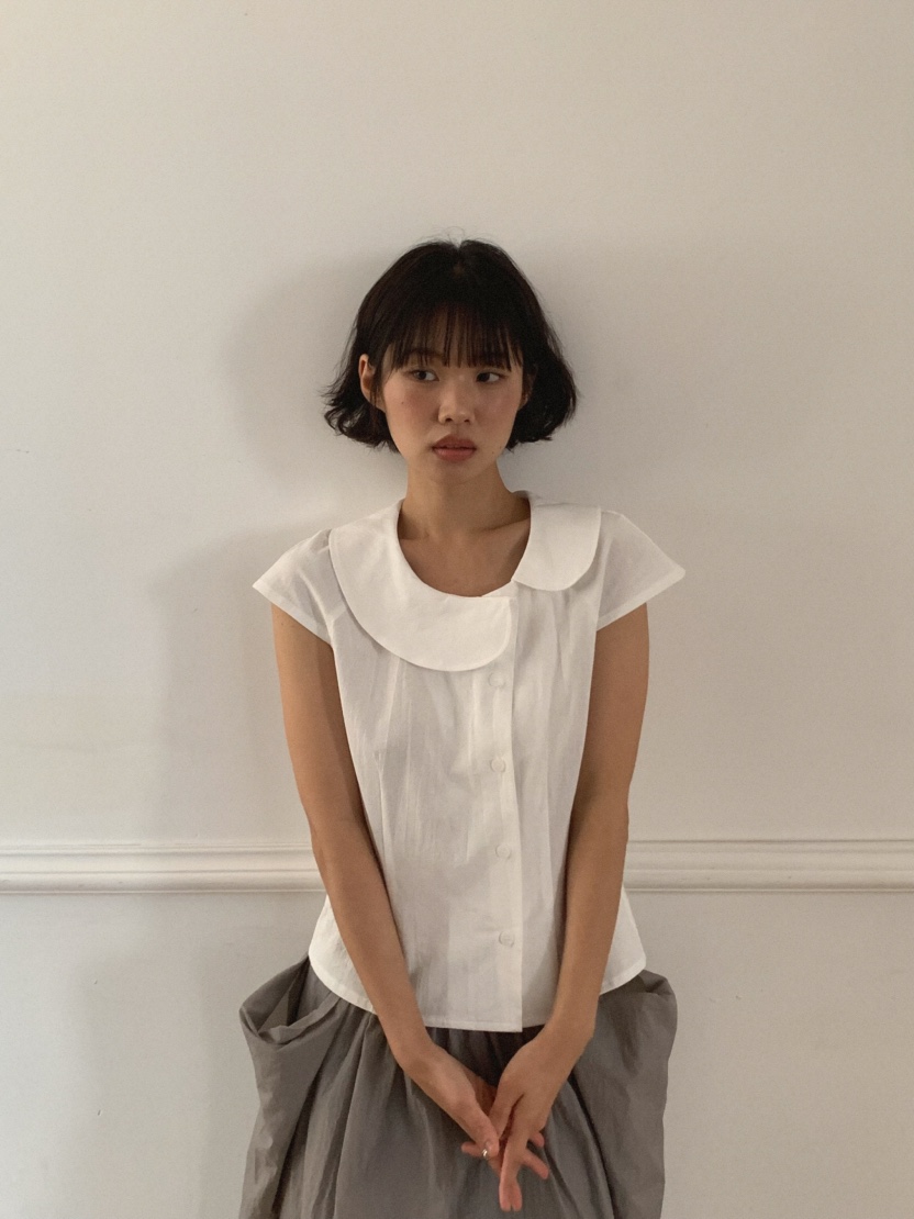 MOSMOS韓國代購女裝新品休閑26夏季26春夏職業襯衫蕾絲衫BLMOSMOS襯衫/蕾絲衫