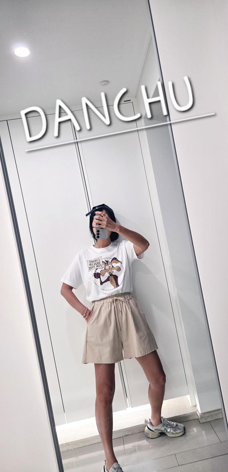 DANCHU韓國代購女士新款休閑26夏季時尚職業熱賣26春夏T恤DANCHUT恤