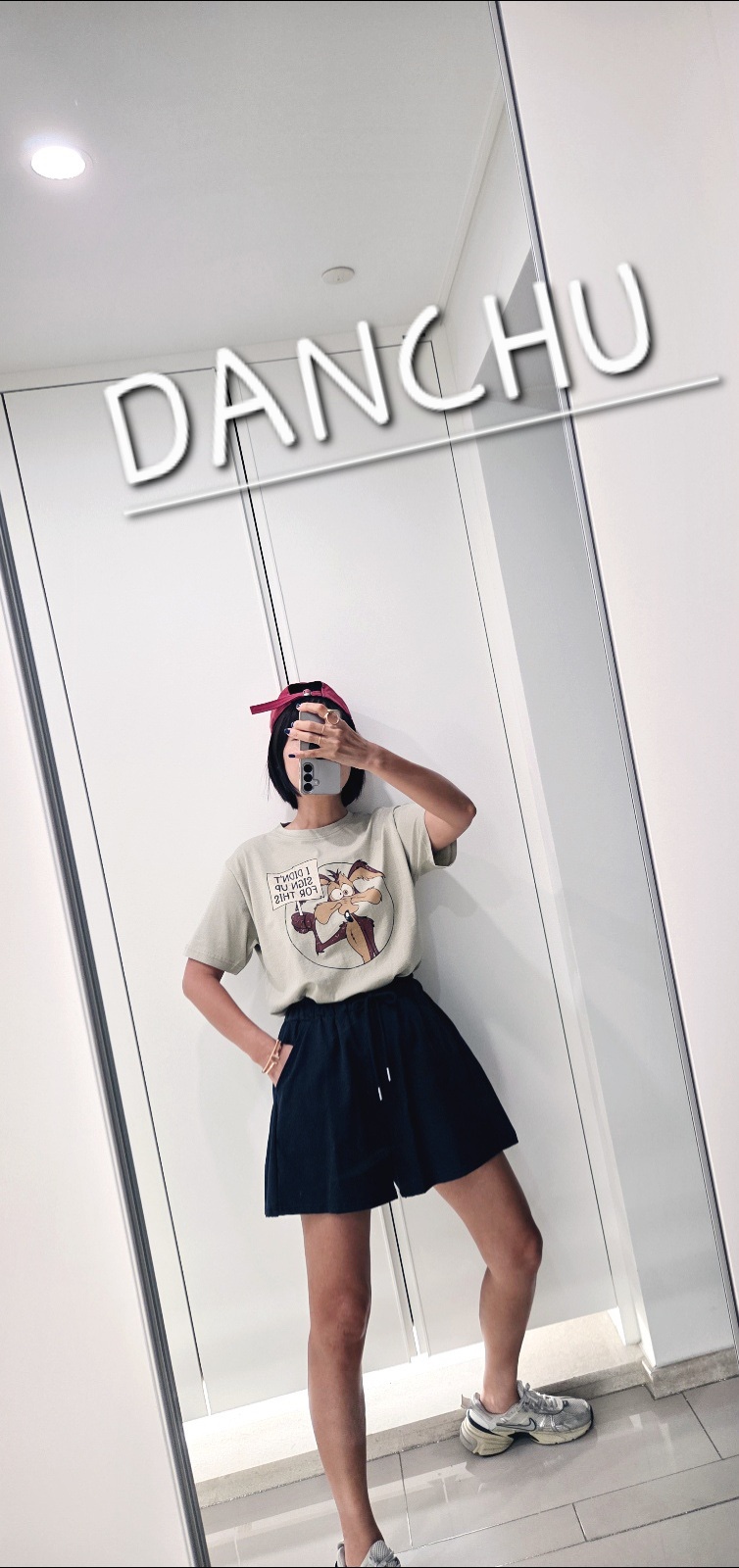 DANCHU韓國代購女士新款休閑26夏季時尚職業熱賣26春夏T恤DANCHUT恤