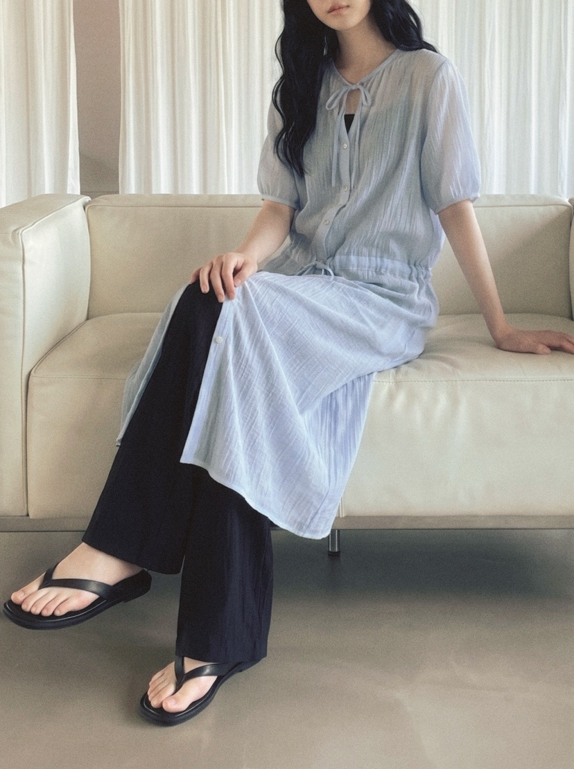 BEFORE SUNRISE韓國東大門代購女士新款時尚26春夏連衣裙BEFORE SUNRISE連衣裙