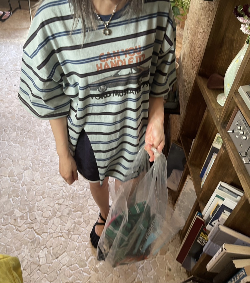 CRACKERS韓國代購女士新款人氣時尚職業休閑26夏季T恤復古CRACKERST恤